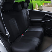 Luxury Rear Bench Car Seat Cover, Waterproof Anti-Slip Back Seat Protector, Split Bench 40/60 60/40 Compatible, Universal Fit for Cars, SUVs & Pickup Trucks