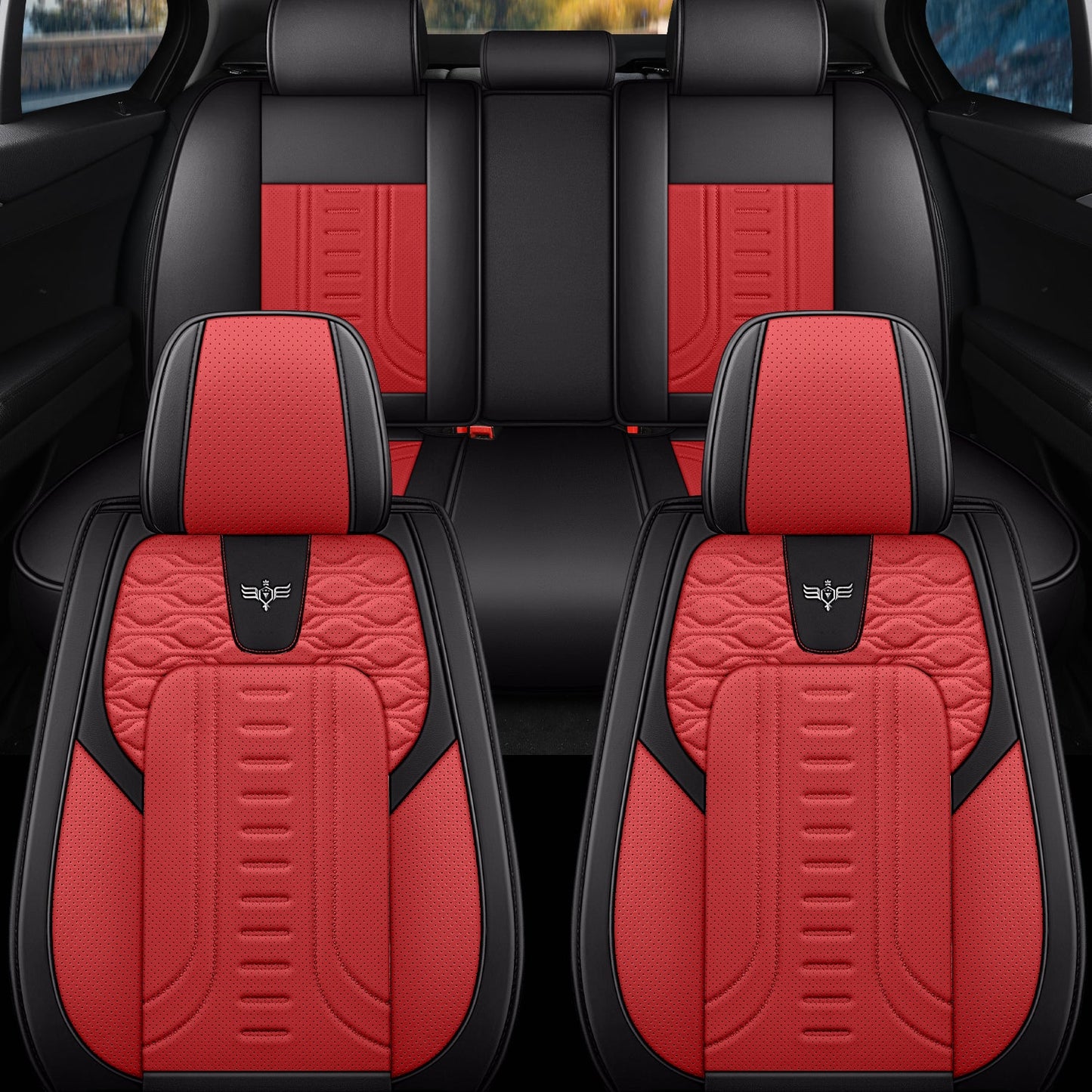 2&5-Seat Car Seat Covers, Full Coverage All-Season Car Seat Cushions, Auto Accessories, Vehicle Interior Upgrade, Stylish Car Covers, Soft Cushioning, Easytoclean Material, Longdistance Drivers, Christmas gift