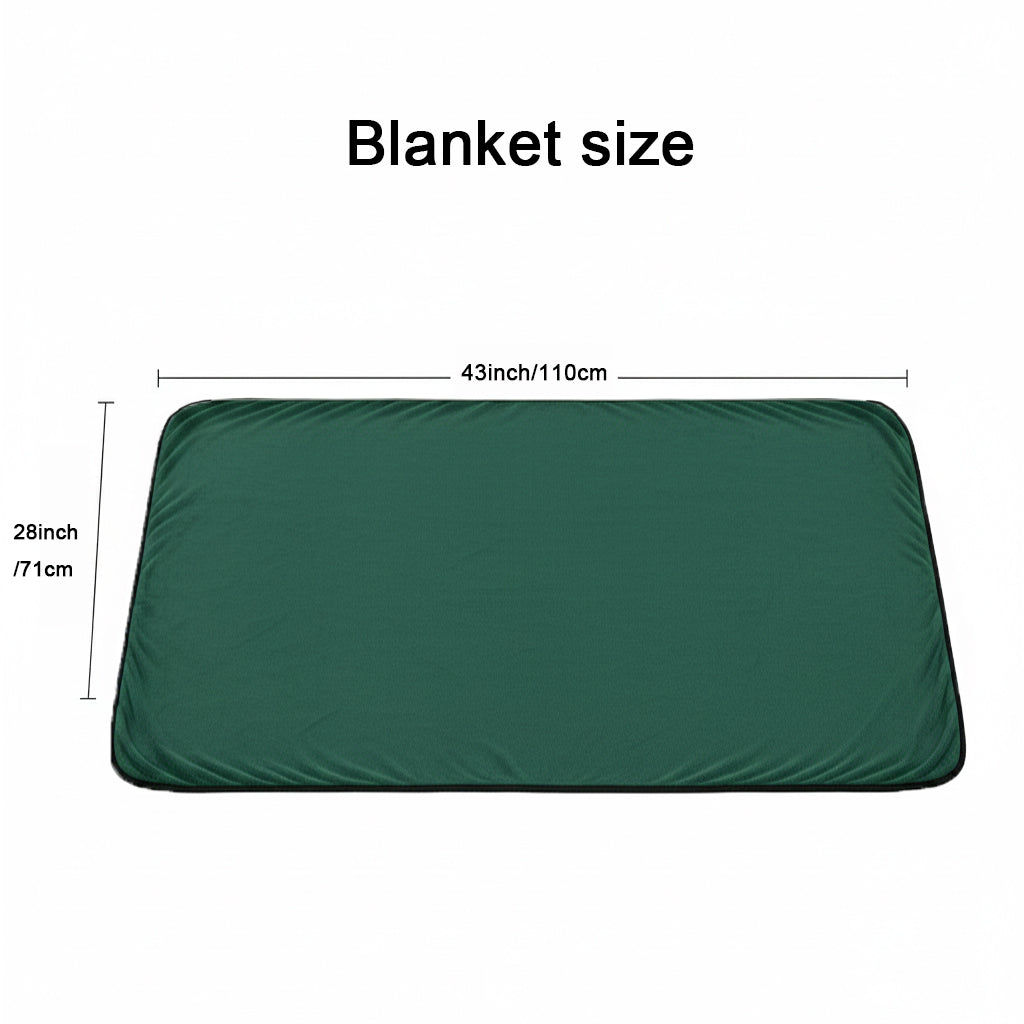 Thick Windproof Warm Blanket for Elderly Wheelchair Winter Thermal & Knee/Elbow Protection, Portable Bedspread for,  All-Season Thermal, Ergonomic Design for Elderly & Mobility.