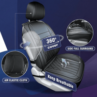 Premium Napa Fabric Waterproof Seat Covers - Year-Round Comfort for Honda, Toyota, and More. Ideal for Sedans and SUVs with Full Protection and Stylish Design for Road Adventures