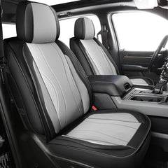 LINGVIDO 2015–2025 Ford F-150 Seat Covers | Faux Leather