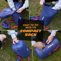 Ultralight 27oz 35°F Summer Down Sleeping Bag Ultralight 27oz 35°F Summer Down Sleeping Bag - Default Title - YOTRUTH
