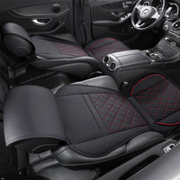YOTRUTH Universal Front Seat Covers | Faux Leather, High-Back Bucket